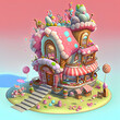 © Willem505 - Tiny candy house, delicious candy house