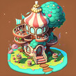 © Willem505 - Tiny candy house, delicious candy house