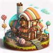 © Willem505 - Tiny candy house, delicious candy house