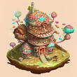 © Willem505 - Tiny candy house, delicious candy house