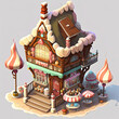 © Willem505 - Tiny candy house, delicious candy house