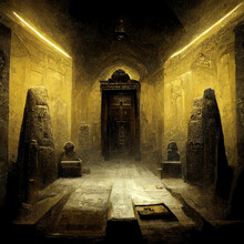 Inside An Egyptian Pyramid
Pharaoh Tomb