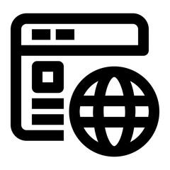 icon development with style outline