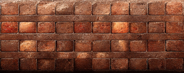 Poster - brick wall