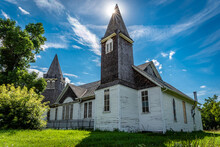 Knox Presbyterian Church, Formerly Knox United Church, Built In 1884, In Qu’Appelle, SK 