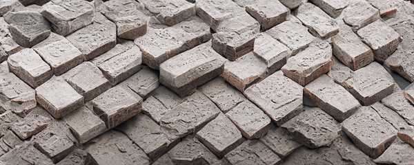 Wall Mural - stack of bricks