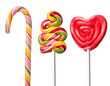 Colorful  lollipops