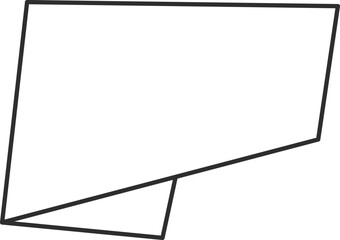 Wall Mural - Geometric sale ribbon