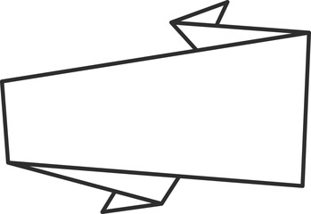 Wall Mural - Geometric sale ribbon