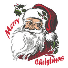 Santa Claus For Xmas Illustration