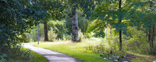 Johan Smitpark In Zuidhorn, Municipality Westerkwartier Groningen Province In The Netherlands