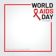 © dany_f - world aids day typography design