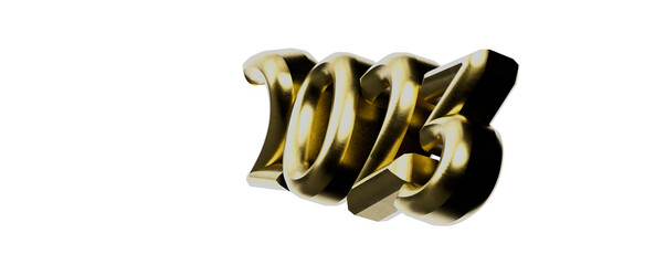Poster - 2023 New year change, turn.