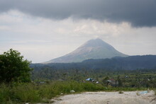 Mount Sinabung (Indonesian: Gunung Sinabung, Karo: Deleng Sinabung) Is A Pleistocene-to-Holocene Stratovolcano Of Andesite And Dacite In The Karo Plateau Of Karo Regency, North Sumatra, Indonesia.