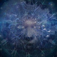 Wall Mural - before the face of eternity