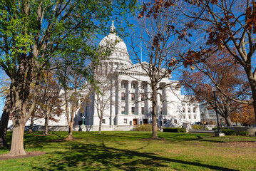 Wall Mural - State Capitol Building.