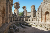 Fototapeta  - Bath in Perge Ancient City in Antalya, Turkiye
