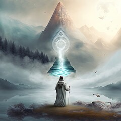 Wall Mural - Spirituality Set 1