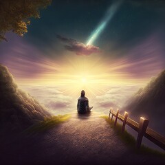 Wall Mural - Spirituality Set 1