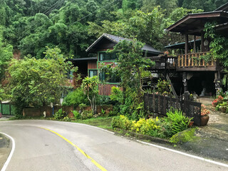 Poster - traditional thai house