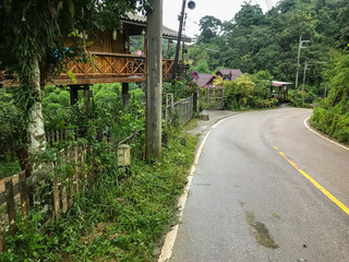 Wall Mural - rural street