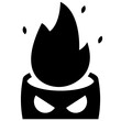 hothead glyph style icon