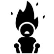 hothead glyph style icon