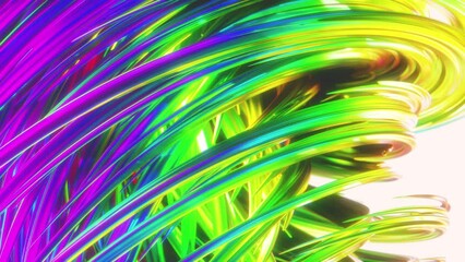 Poster - Color swirl Loop Creative Background UHD 10 sec Loop. Apple Pro Res