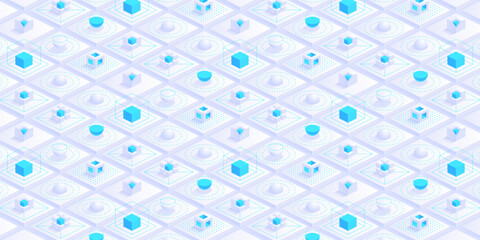 Poster - futuristic technology abstract background. digital data center, server, internet, speed. cloud netwo