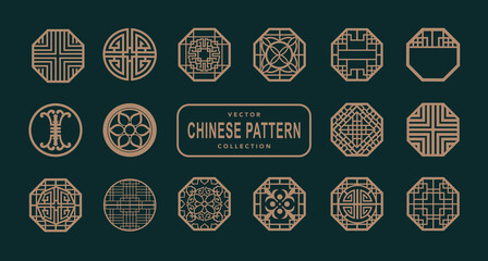 Asian Chinese traditional pattern classicism