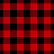 red black plaid, seamless pattern. vector checkered background.