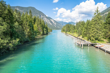 Wall Mural - Heiterwanger See in Tyrol, Austria