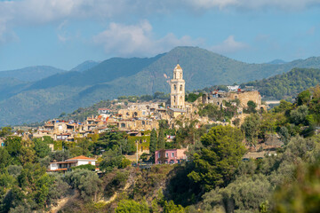 Wall Mural - Bussana Vecchia in Liguria