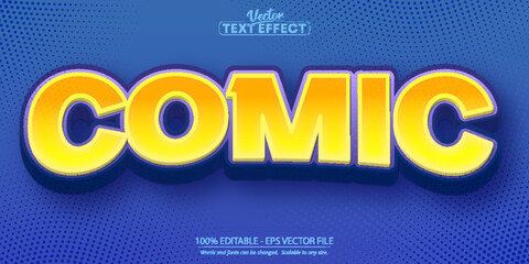 Sticker - Comic text effect, editable cartoon text style