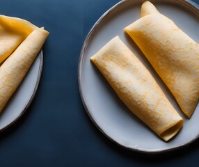 Sticker - fresh crepes for breakfast, a filling and healthy food item