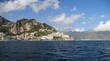 Daytime view of the Amalfi coast