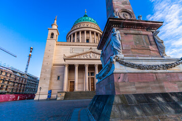 Wall Mural - The Alter Markt square in the historic quarter of Potsdam.