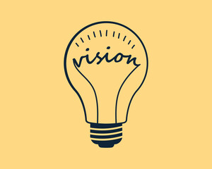 Poster - Light bulb symbol. Idea, quick tips concept.
