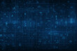 © Yakov - Abstract technological blue and white background. Blueprint minimalistic style