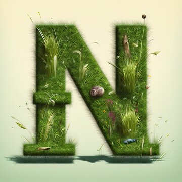 alphabet of the grass