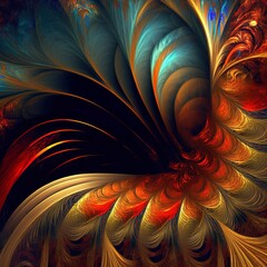 Poster - fancy abstract background