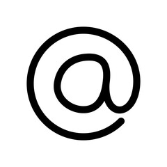Poster - Email icon design for computer and digital technology theme