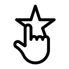 Poster - Rating icon design for online shop and digital business