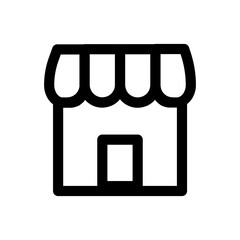 Poster - Shop icon design for online shop and digital business