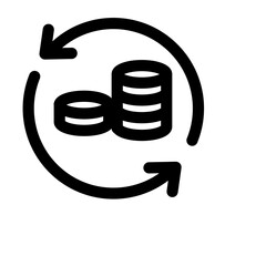 Aufkleber - Charge money icon design for finance and business theme