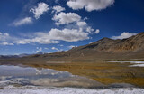 Fototapeta Tęcza - Stunning view along Tso Kar Lake, Ladakh, India