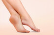 © Nobilior - Beautiful female legs with smooth skin after depilation. Waxing concept