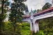 Historic fairy tale bridge in Ladek Zdroj