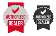 Authorized dealer - badge for verified seller