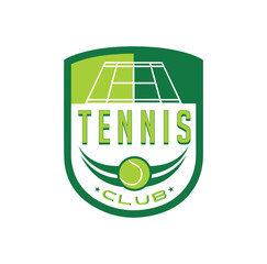 Wall Mural - Tennis Logo, American Logo Sport -sports logo